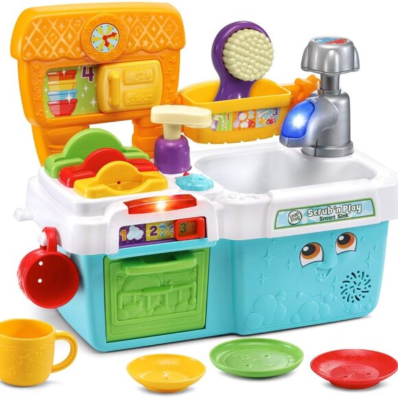Leapfrog Scrub 'n Play Smart Sink (English Version)For 18 Months New in Box - Picture 3 of 16